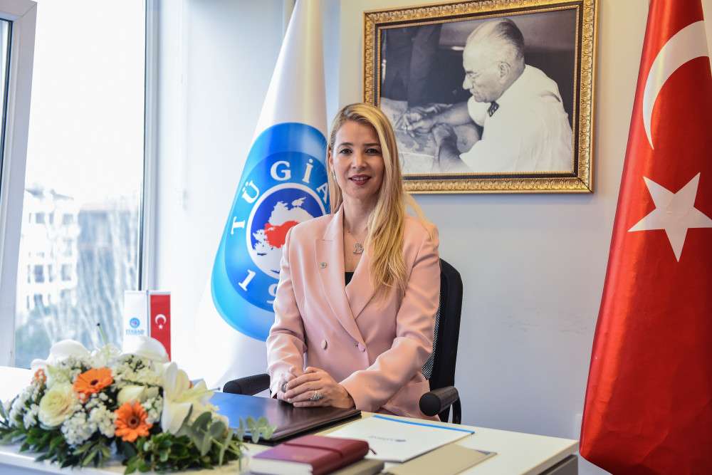 TÜGİAD'ın ilk kadın Başkanı Nilüfer Çevikel görevine başladı