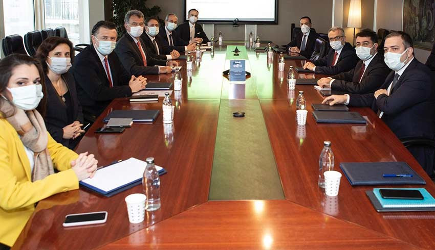 Merkez Bankası Başkanı Ağbal, TÜSİAD'ı ziyaret etti 