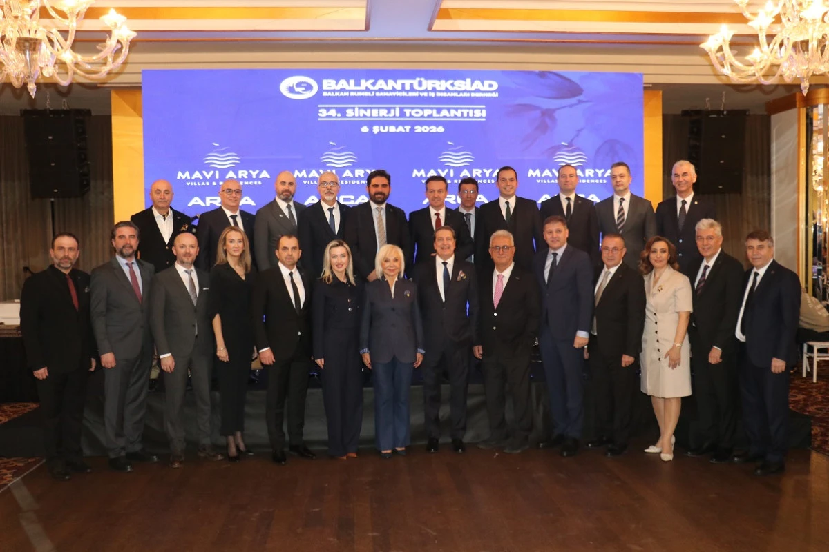 BALKANT&Uuml;RKSİAD'ın Sinerji Toplantısında Başarı Konuşuldu