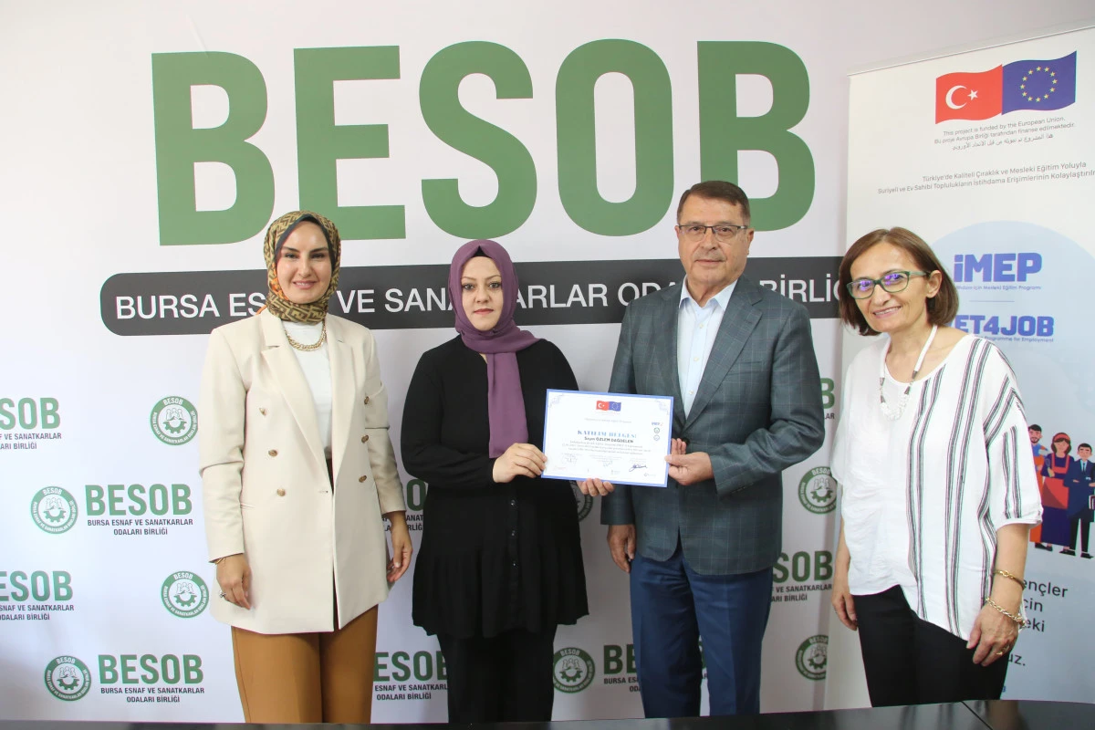 Bursalı Kaynak Ustası Kadınlar İşbaşı Yaptı