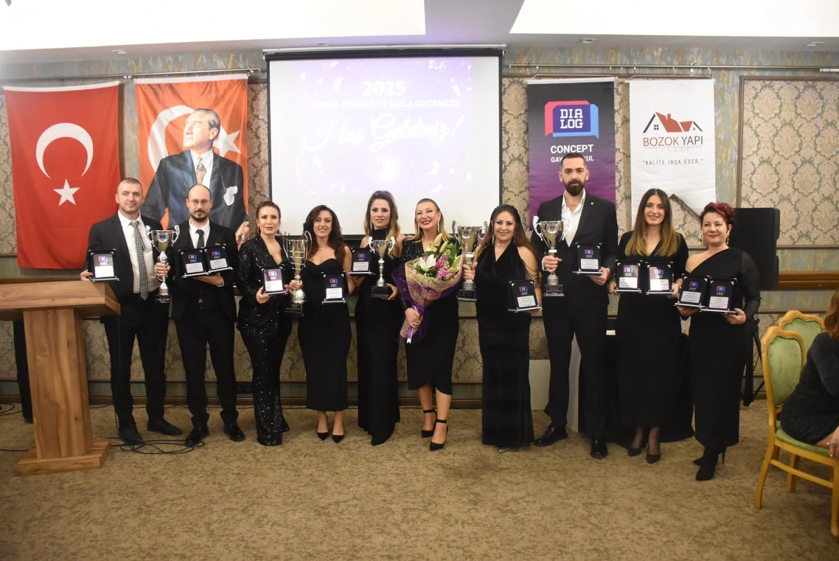 Dialog Concept Gayrimenkul, 2025 yılının en başarılı danışmanlarını &ouml;d&uuml;llendirdi.