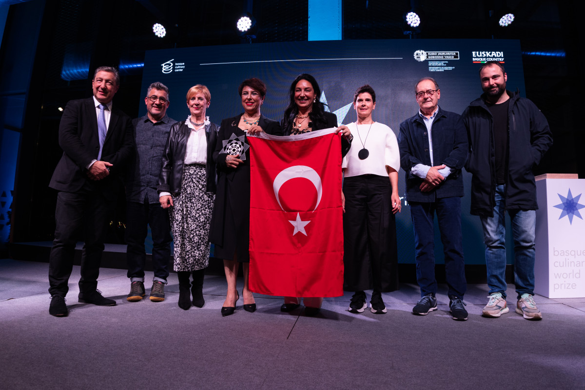 Ebru Baybara Demir, Basque Culinary World Prize 2023 Ödülünü Aldı