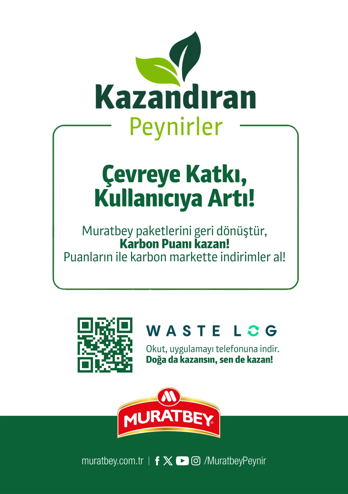 Muratbey’den yapay zekâ temelli sürdürülebilirlik projesi: Kazandıran Peynirler