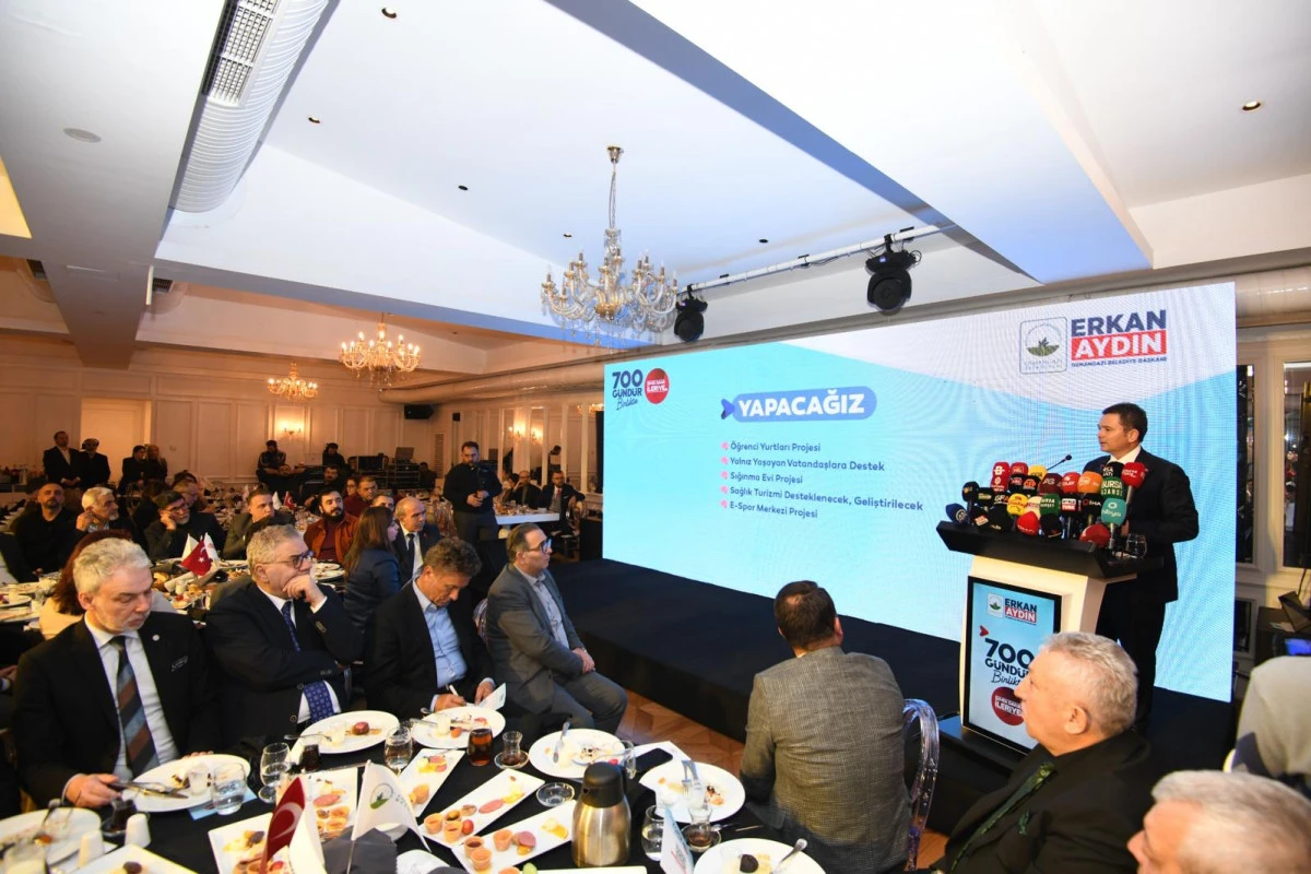 Osmangazi Belediye Başkanı Aydın, 700 G&uuml;nl&uuml;k Hizmet Raporunu Paylaştı